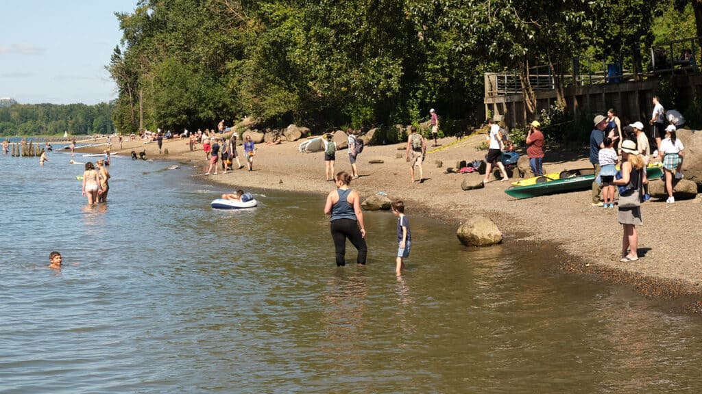 Sellwood Willamette River Park
